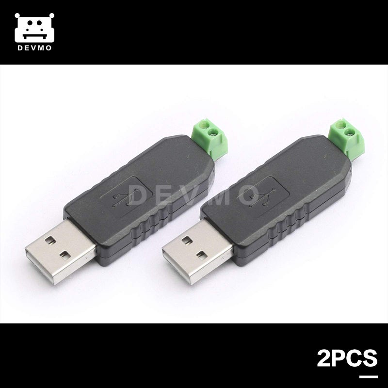 DEVMO 2PCS CH340 chip USB to RS485 485 Converter Adapter Module Compatible with Support Window 7/8 / XP/Vista/Linux - Image 2